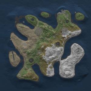 Thumbnail Rust Map: Procedural Map, Size: 2900, Seed: 712372, 11 Monuments