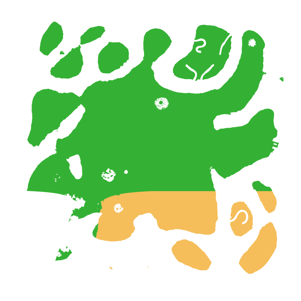 Biome Rust Map: Procedural Map, Size: 3500, Seed: 166846431