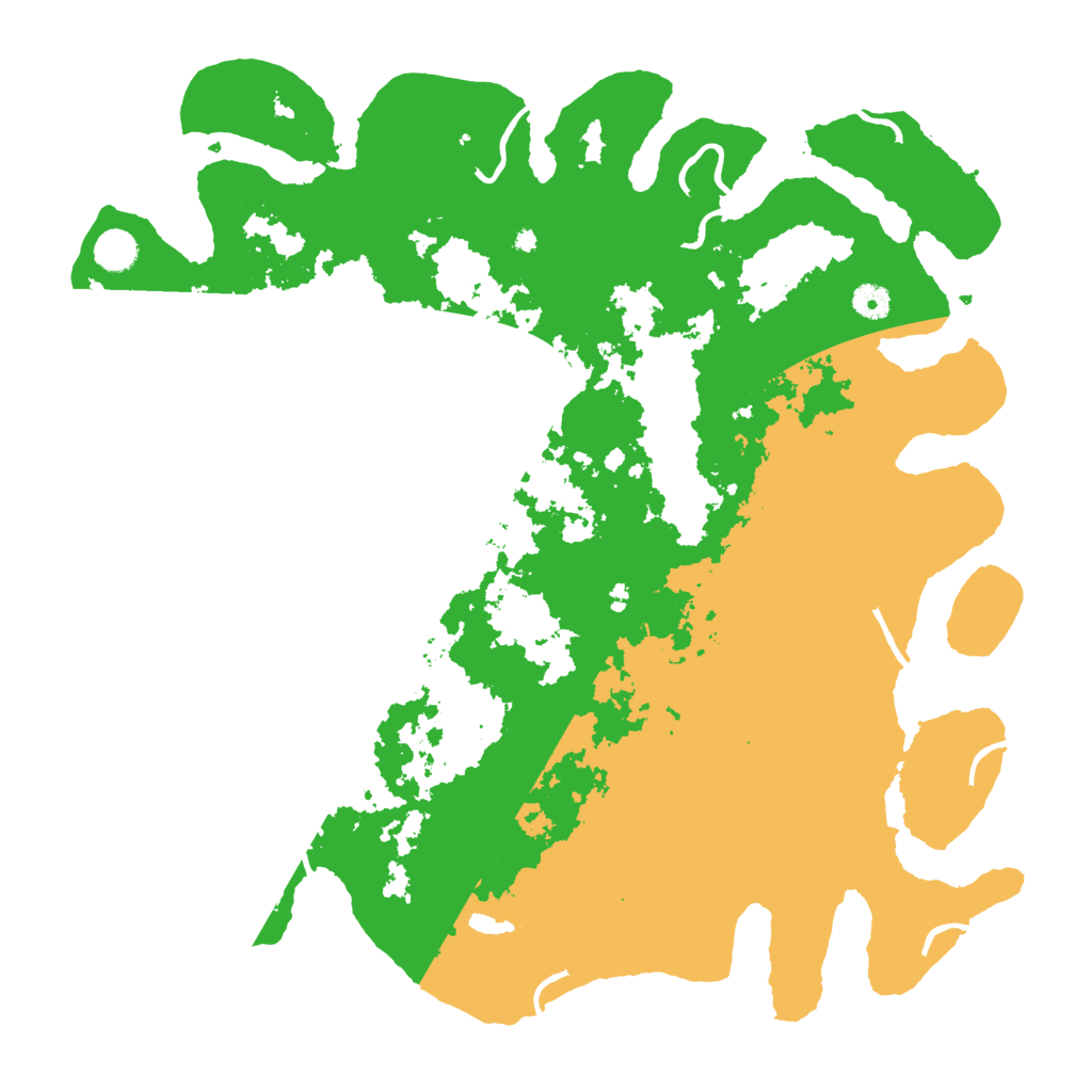 Biome Rust Map: Procedural Map, Size: 4500, Seed: 481415315