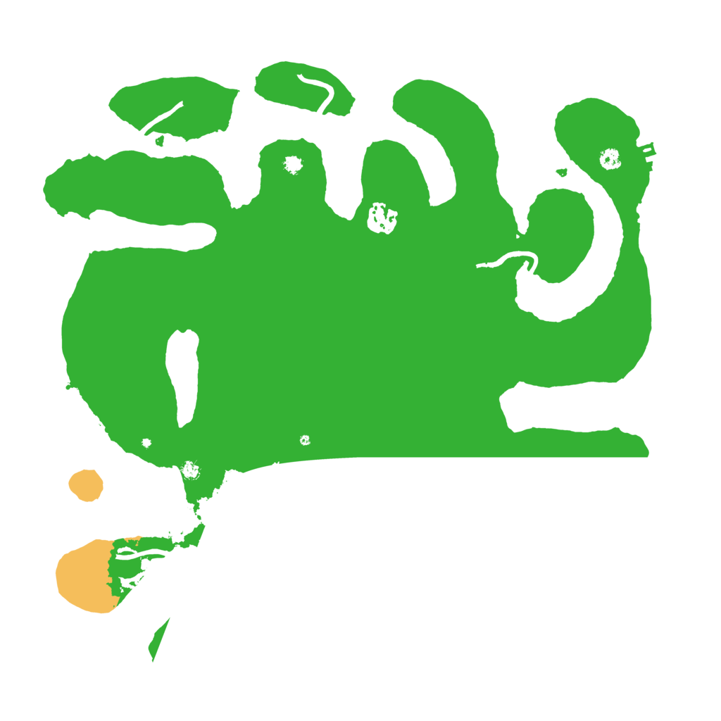 Biome Rust Map: Procedural Map, Size: 3500, Seed: 85638448