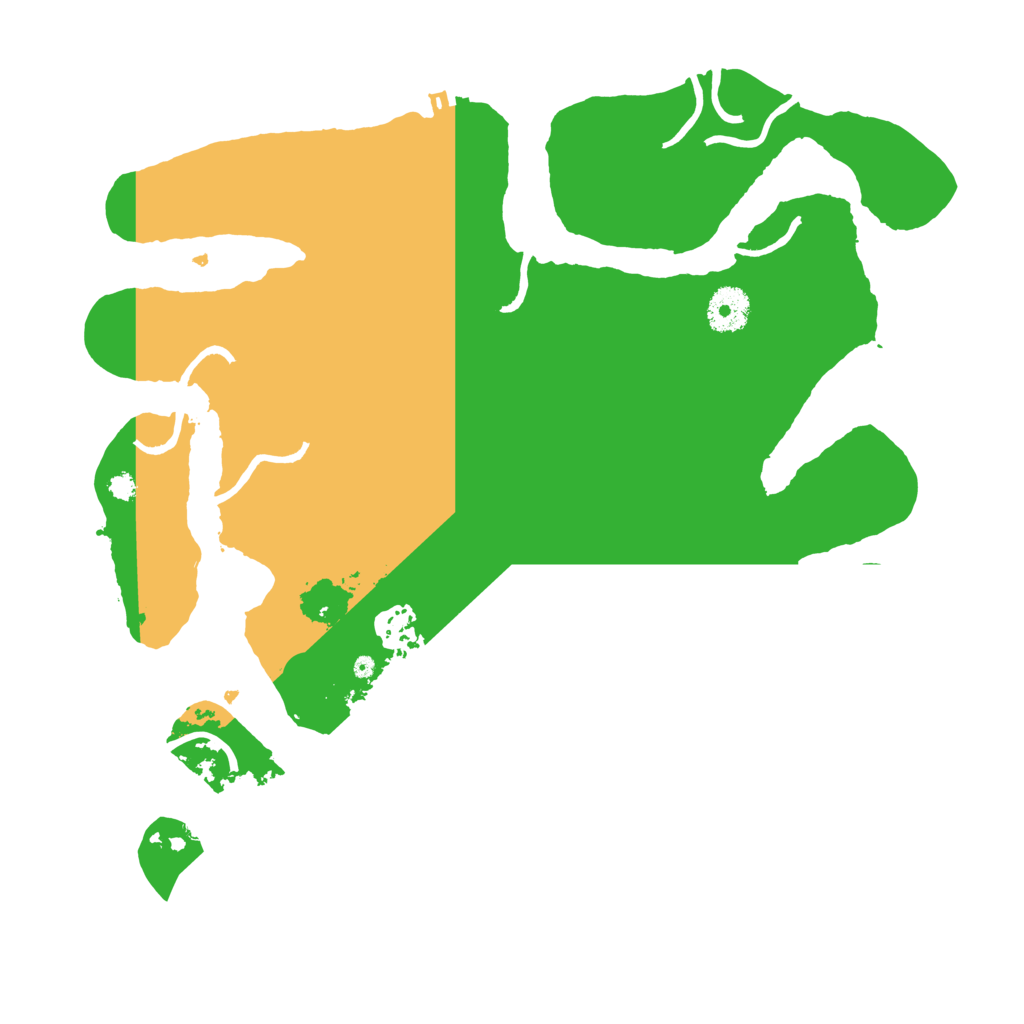 Biome Rust Map: Procedural Map, Size: 3500, Seed: 1500067070