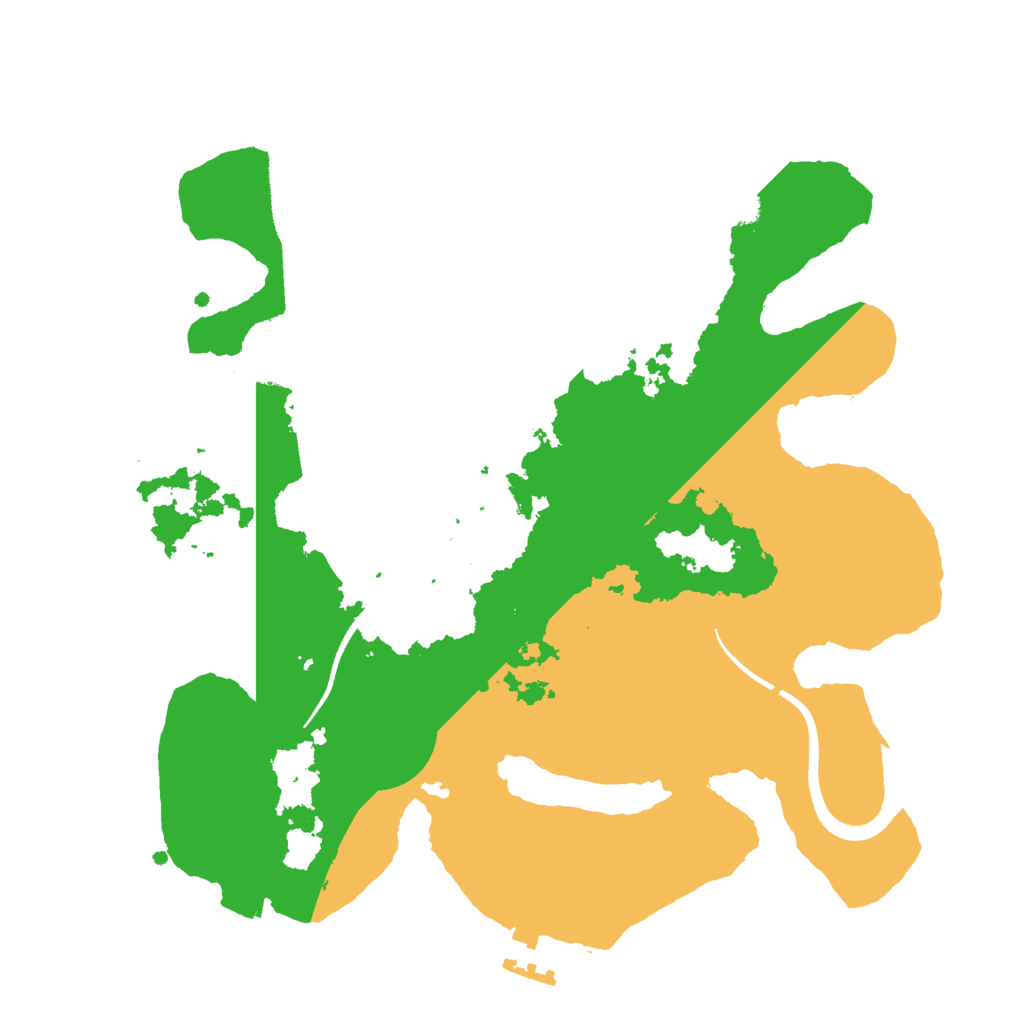 Biome Rust Map: Procedural Map, Size: 2800, Seed: 20263