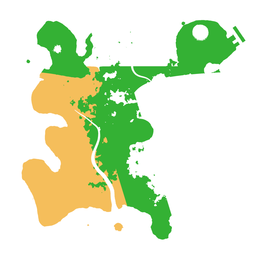Biome Rust Map: Procedural Map, Size: 3000, Seed: 2089091955