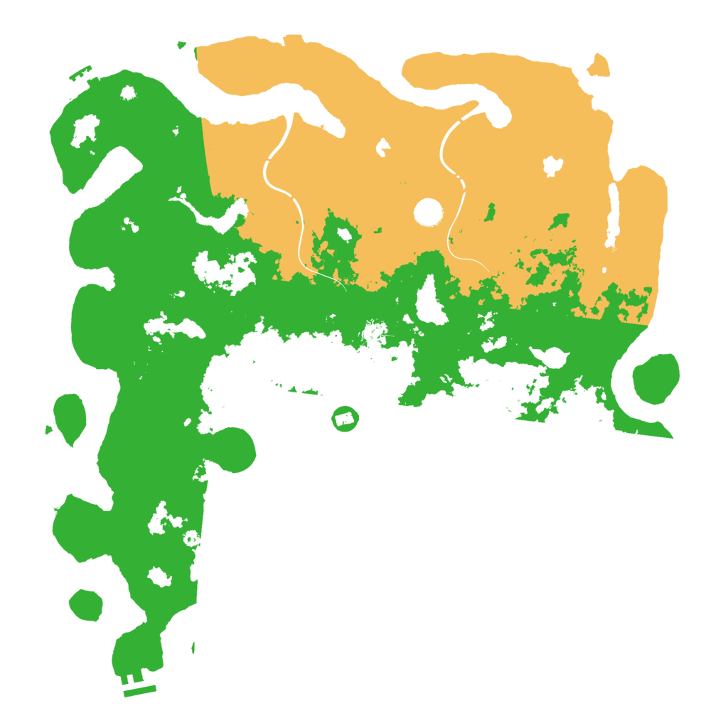 Biome Rust Map: Procedural Map, Size: 4500, Seed: 1644272596