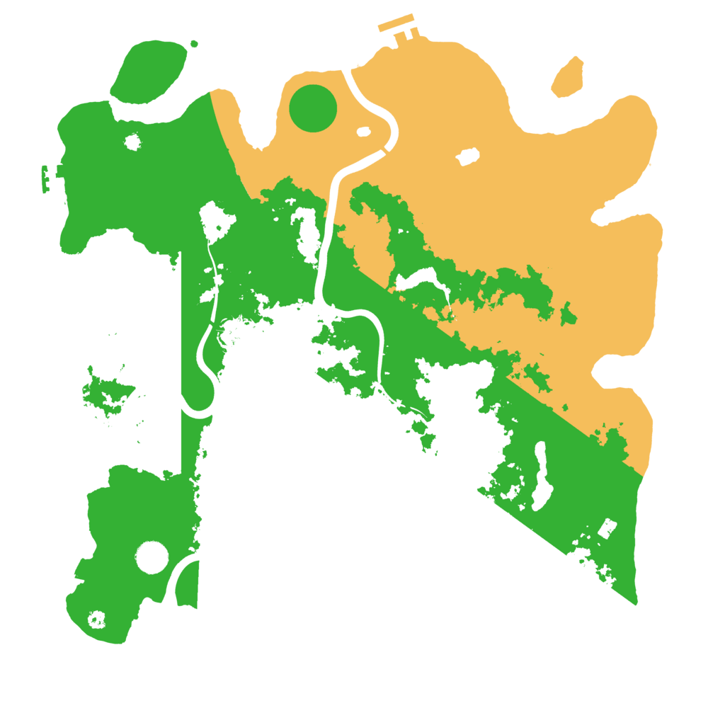 Biome Rust Map: Procedural Map, Size: 4000, Seed: 1809360713