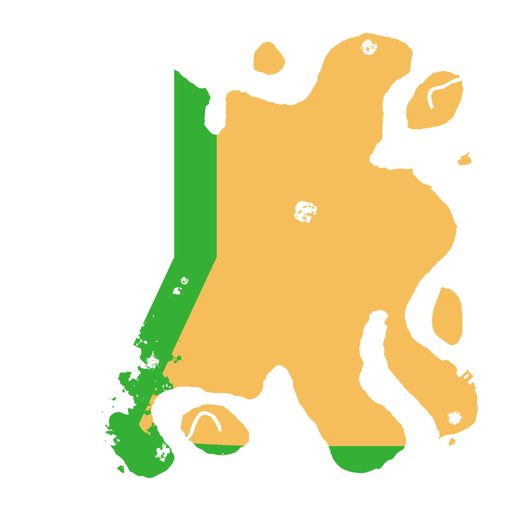 Biome Rust Map: Procedural Map, Size: 3500, Seed: 312136668
