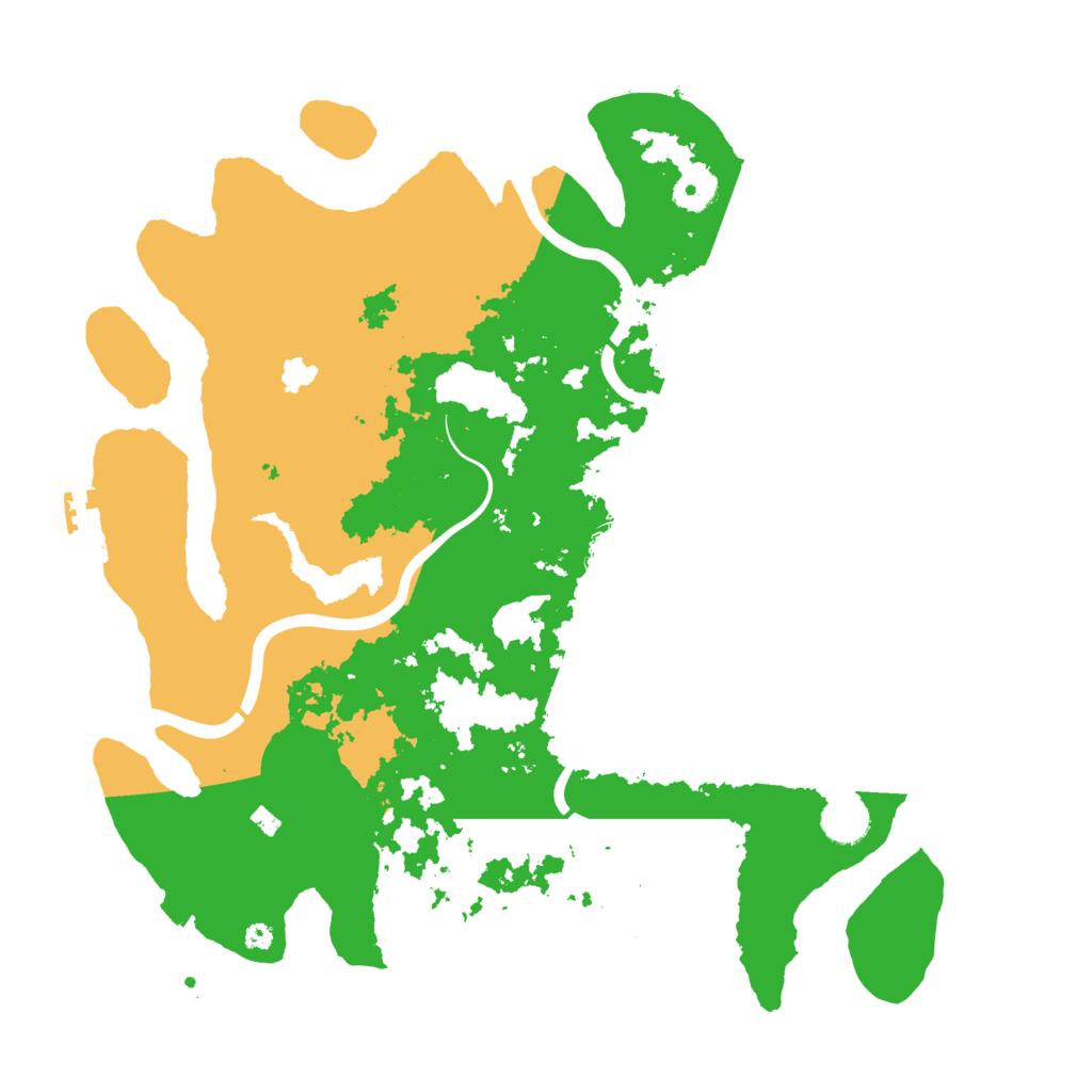 Biome Rust Map: Procedural Map, Size: 4000, Seed: 852632894