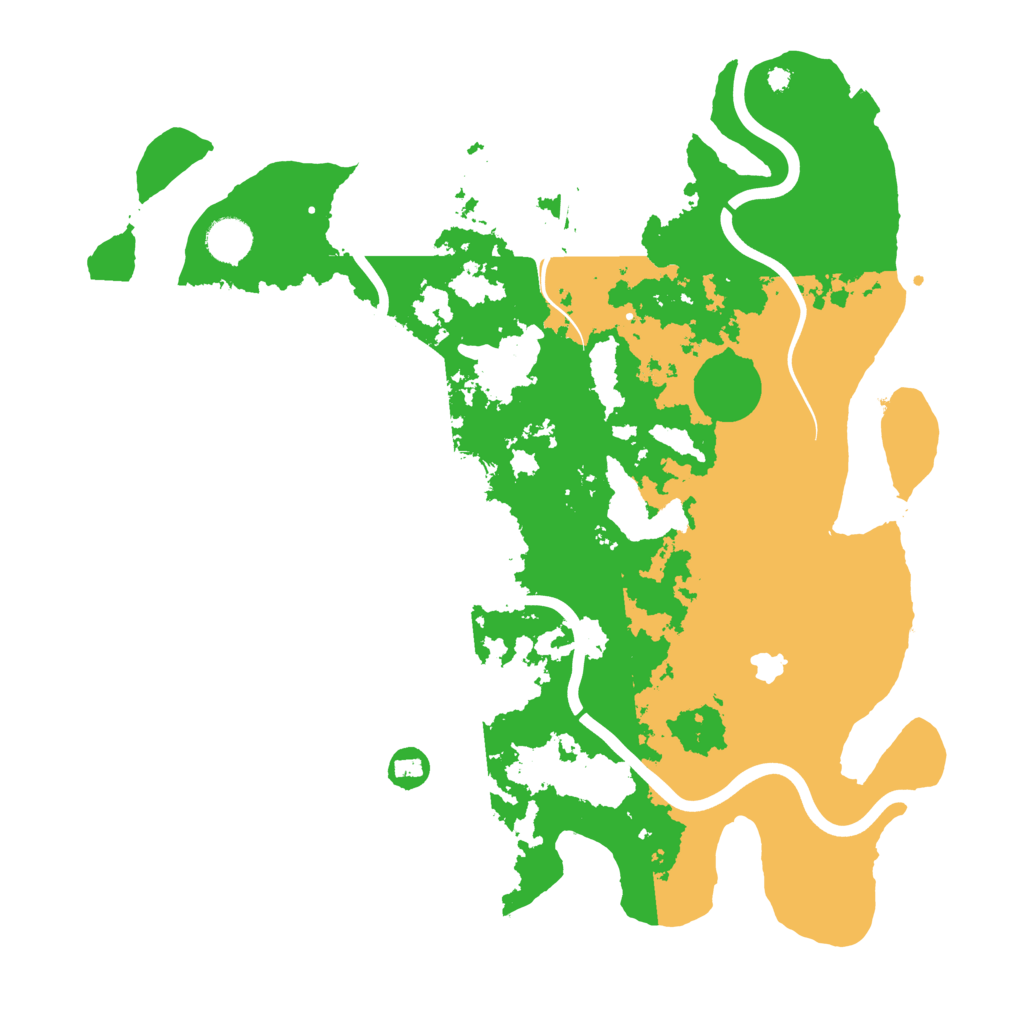 Biome Rust Map: Procedural Map, Size: 4000, Seed: 154658362