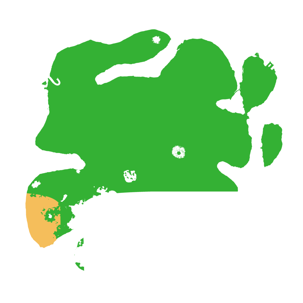 Biome Rust Map: Procedural Map, Size: 3500, Seed: 590440744