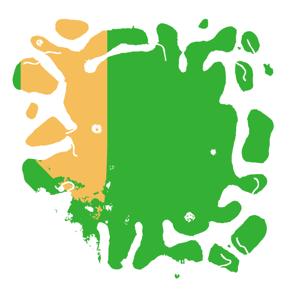 Biome Rust Map: Procedural Map, Size: 4500, Seed: 434860725