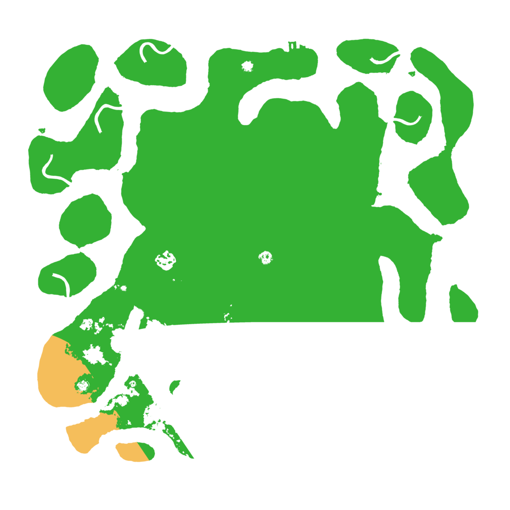 Biome Rust Map: Procedural Map, Size: 4000, Seed: 3027