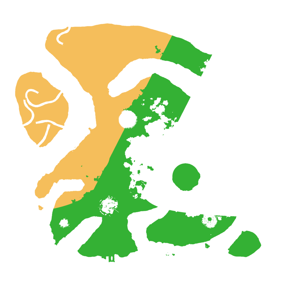 Biome Rust Map: Procedural Map, Size: 3000, Seed: 632804506