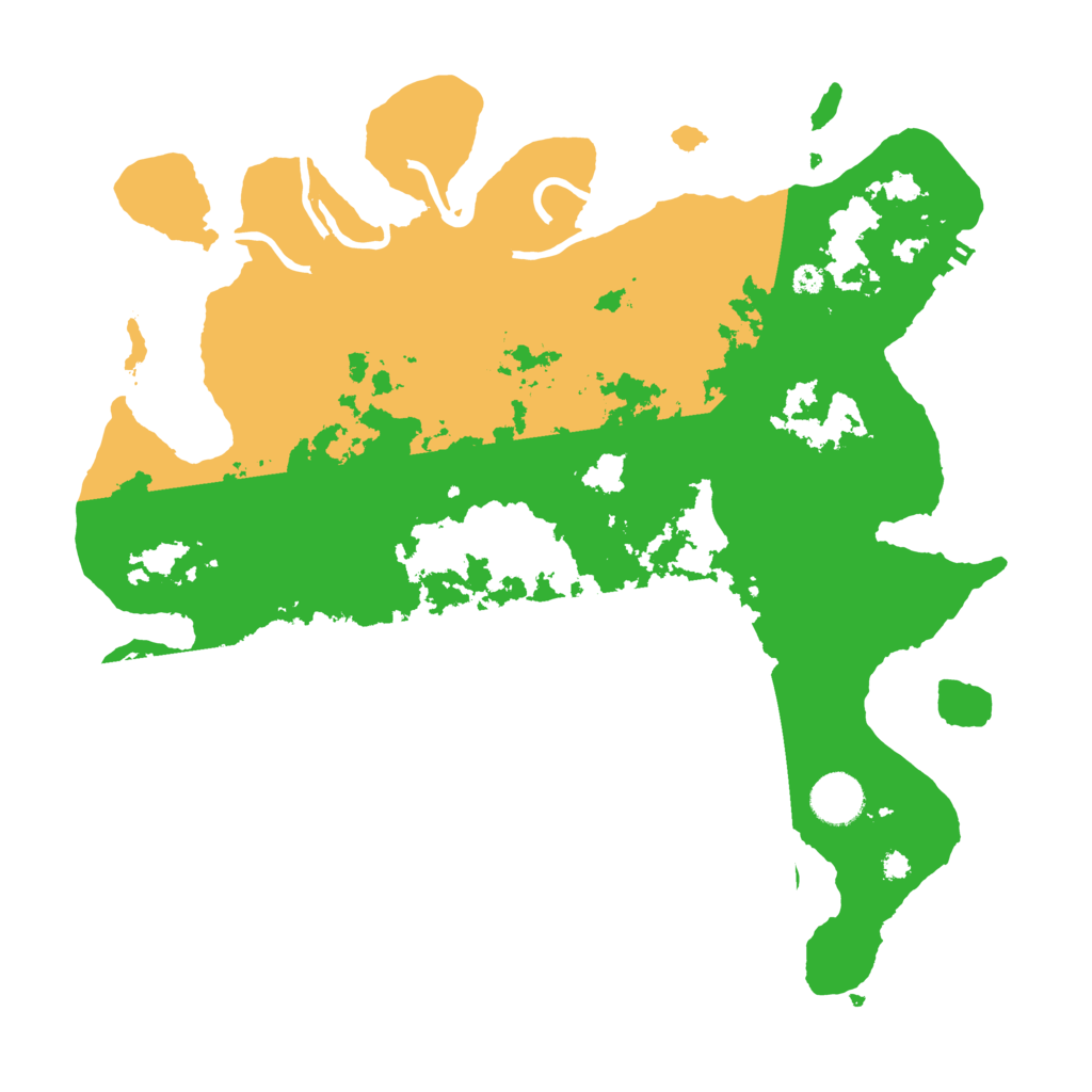 Biome Rust Map: Procedural Map, Size: 3650, Seed: 184215