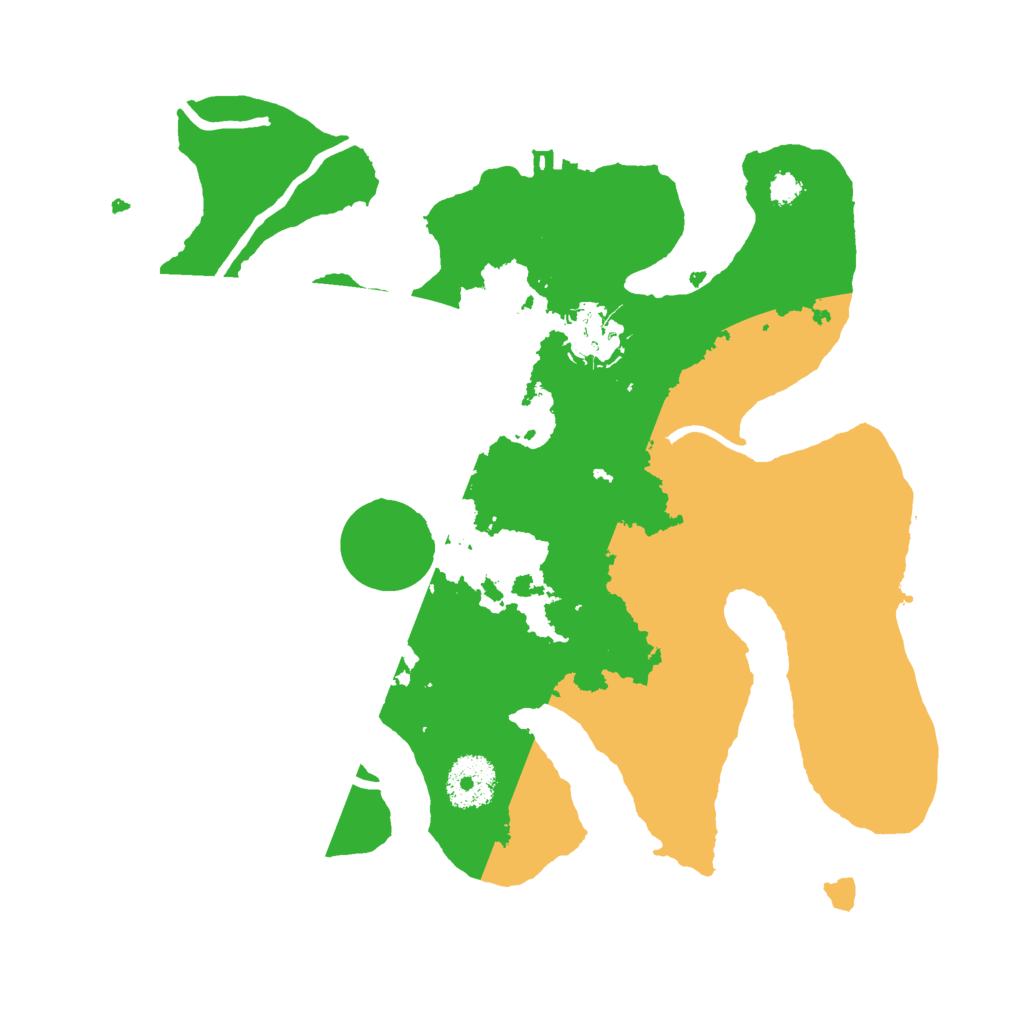 Biome Rust Map: Procedural Map, Size: 3000, Seed: 1572465789