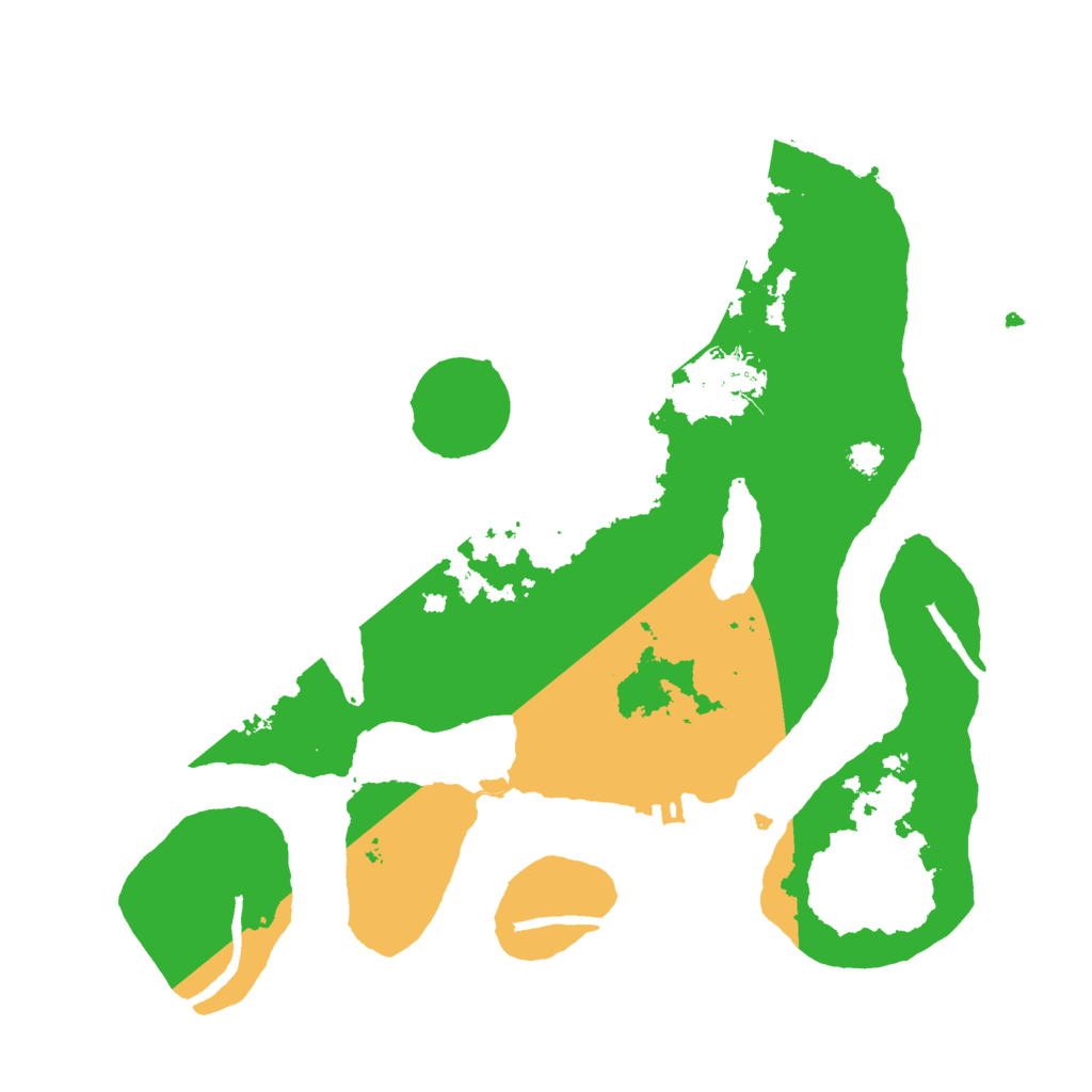 Biome Rust Map: Procedural Map, Size: 3000, Seed: 146