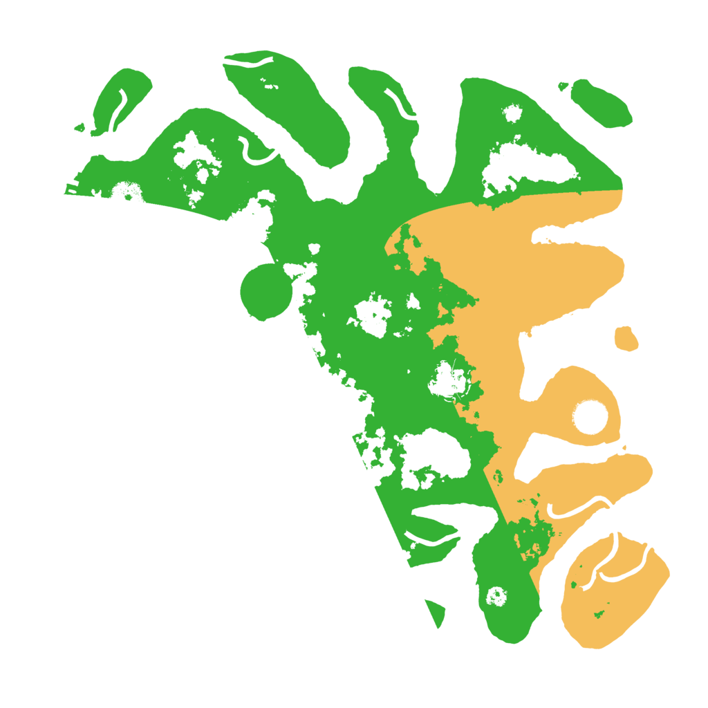 Biome Rust Map: Procedural Map, Size: 3600, Seed: 61275608