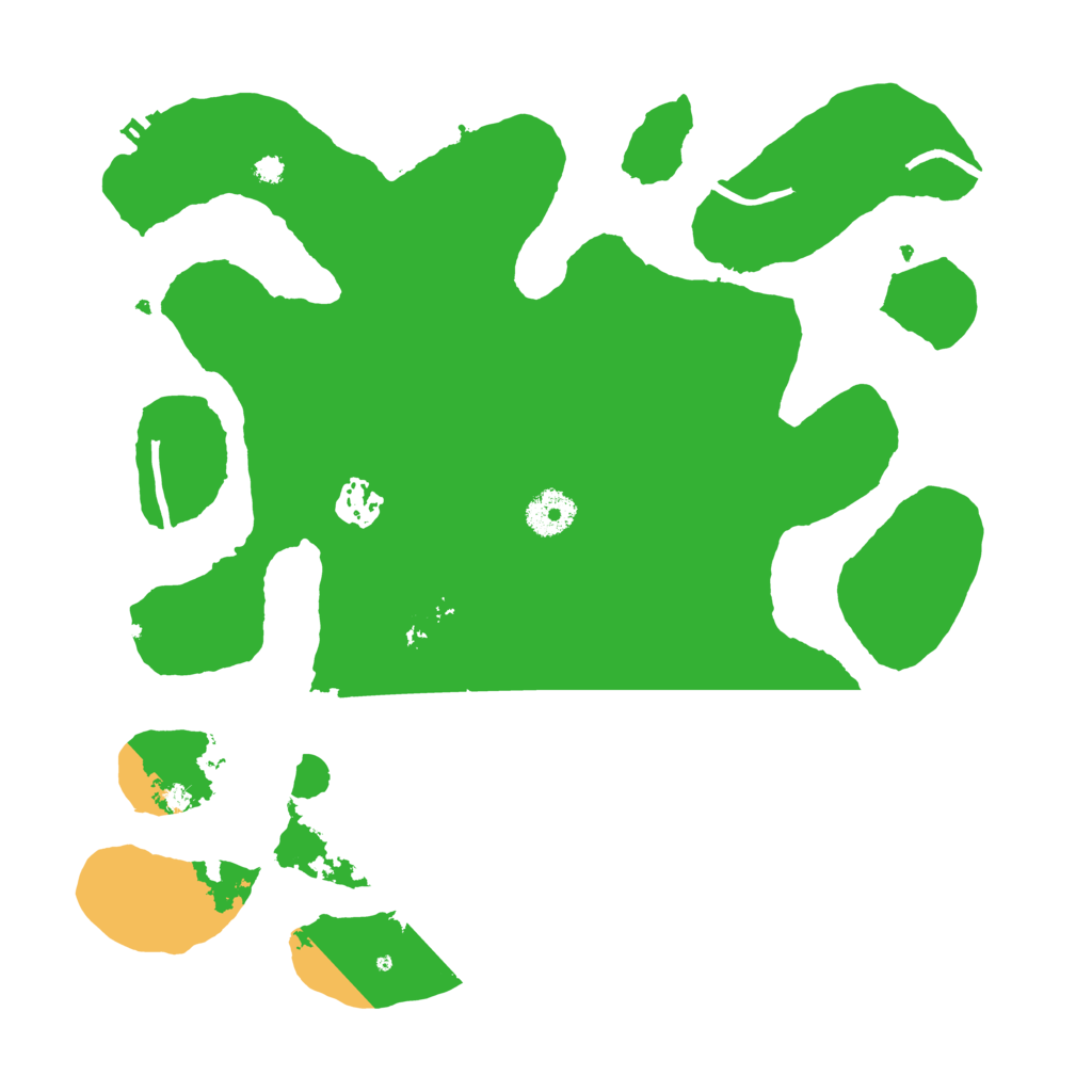 Biome Rust Map: Procedural Map, Size: 3500, Seed: 875023154