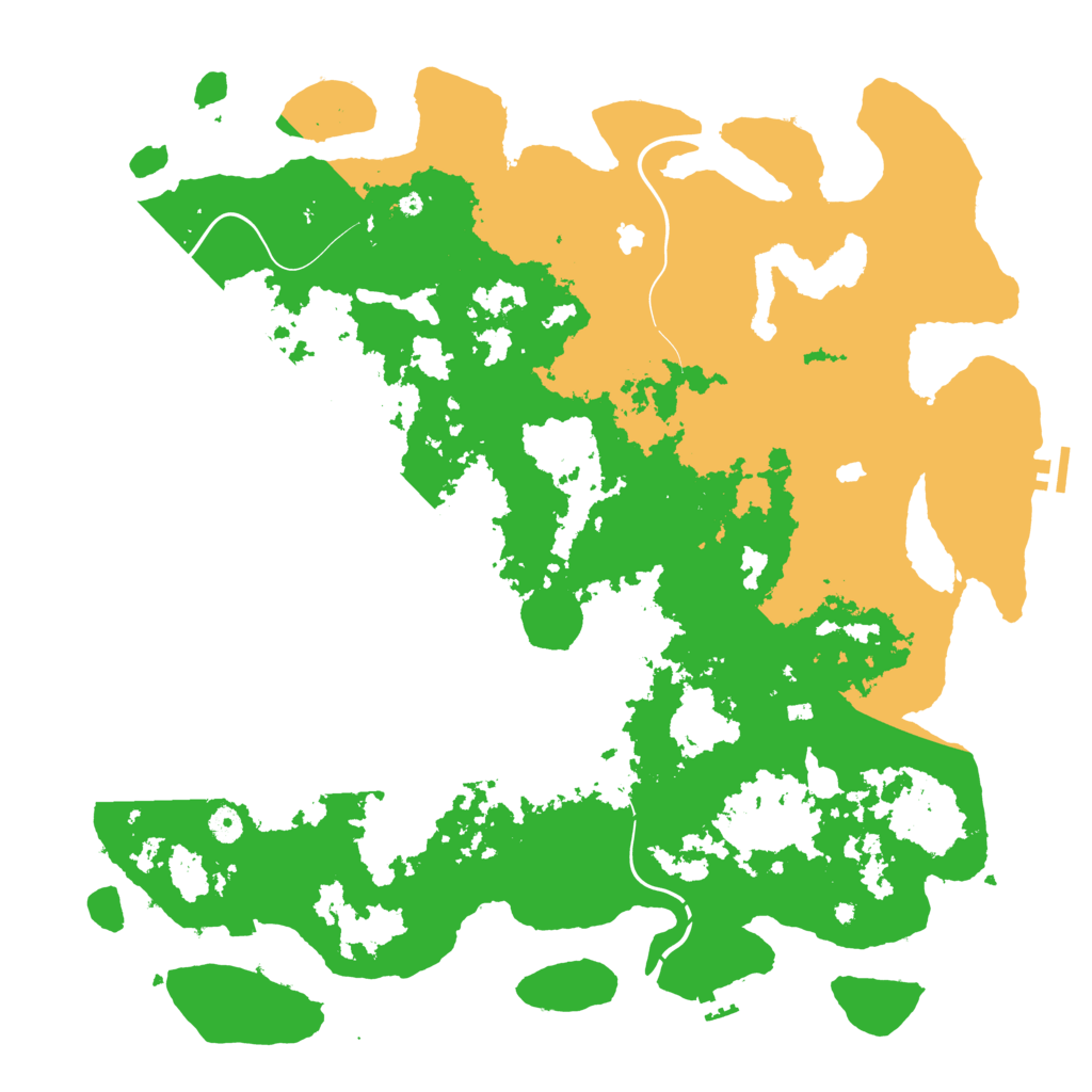 Biome Rust Map: Procedural Map, Size: 4800, Seed: 2071483135