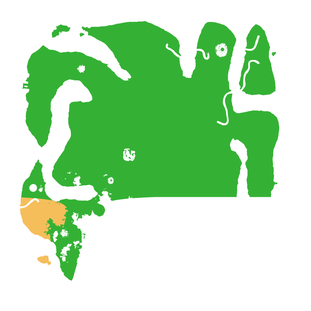 Biome Rust Map: Procedural Map, Size: 3600, Seed: 164072321