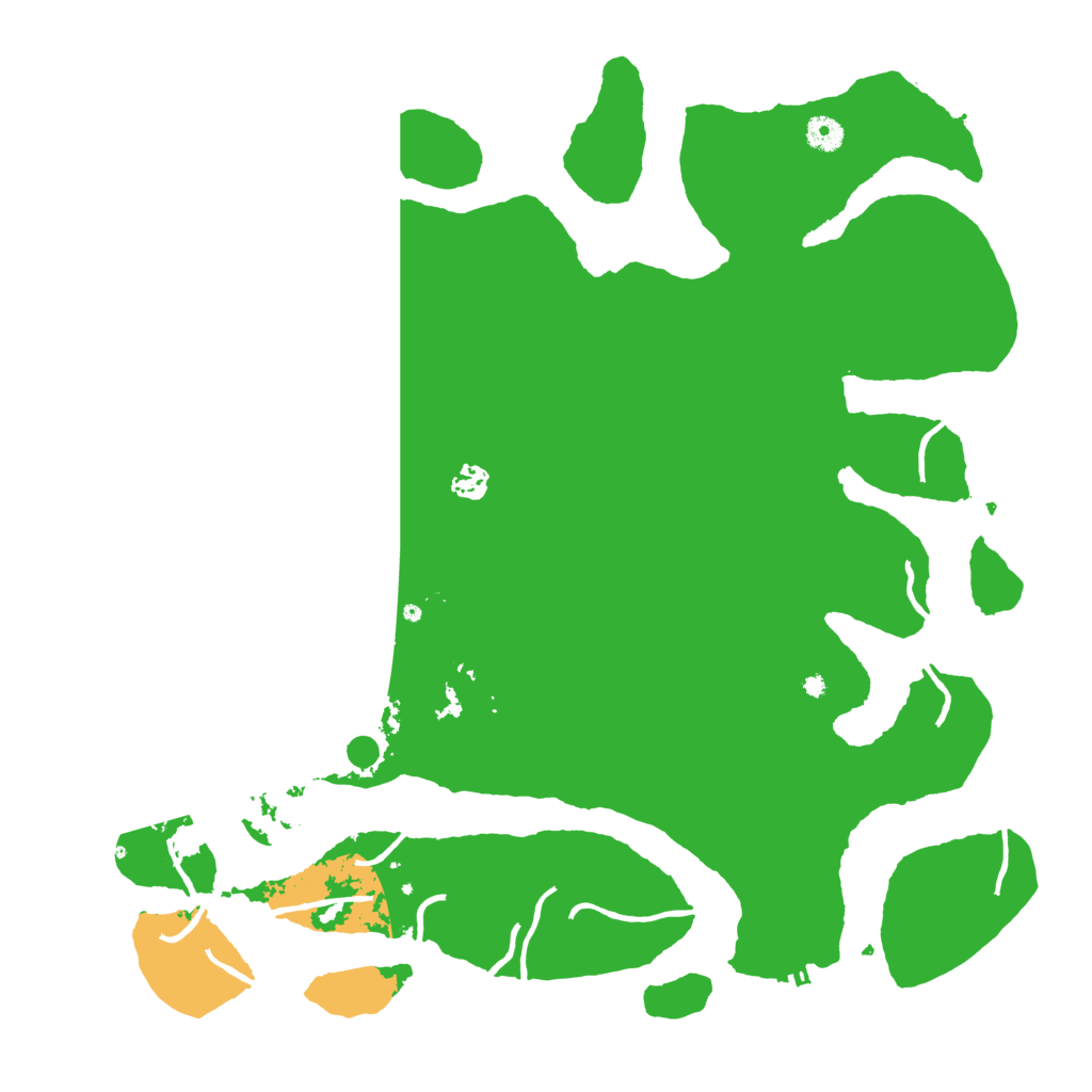 Biome Rust Map: Procedural Map, Size: 4500, Seed: 927485714