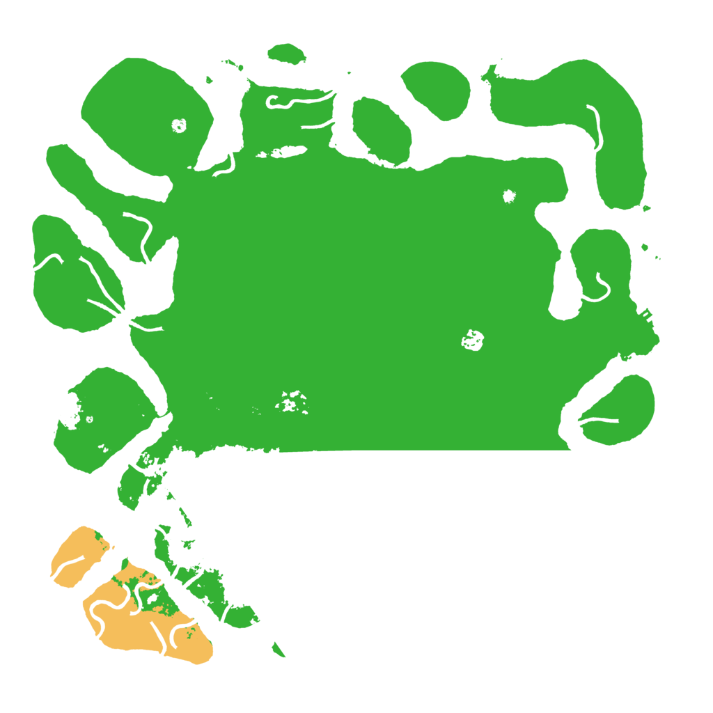 Biome Rust Map: Procedural Map, Size: 5000, Seed: 6437564