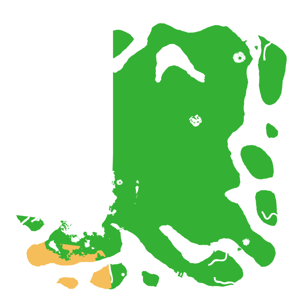 Biome Rust Map: Procedural Map, Size: 4000, Seed: 35463275