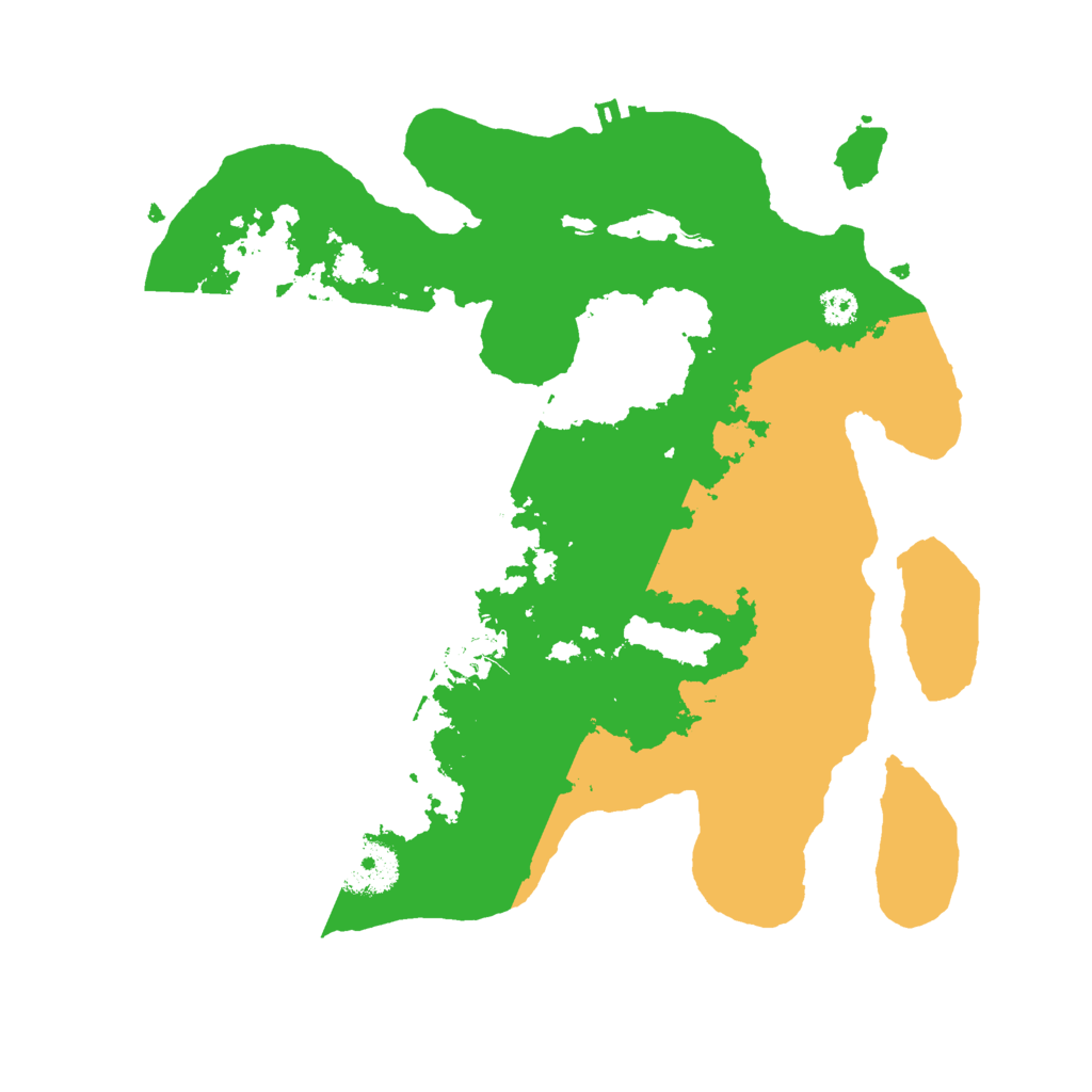 Biome Rust Map: Procedural Map, Size: 3000, Seed: 19145612