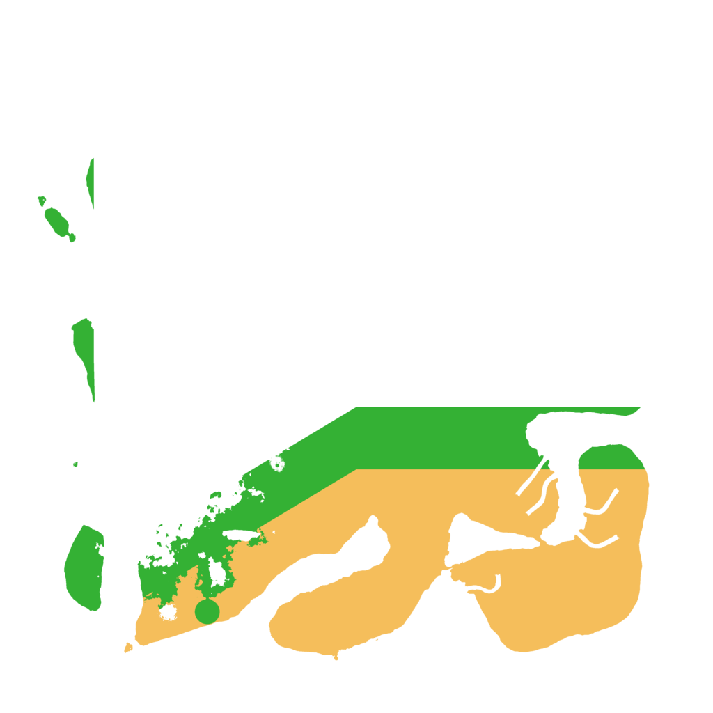 Biome Rust Map: Procedural Map, Size: 3800, Seed: 15504