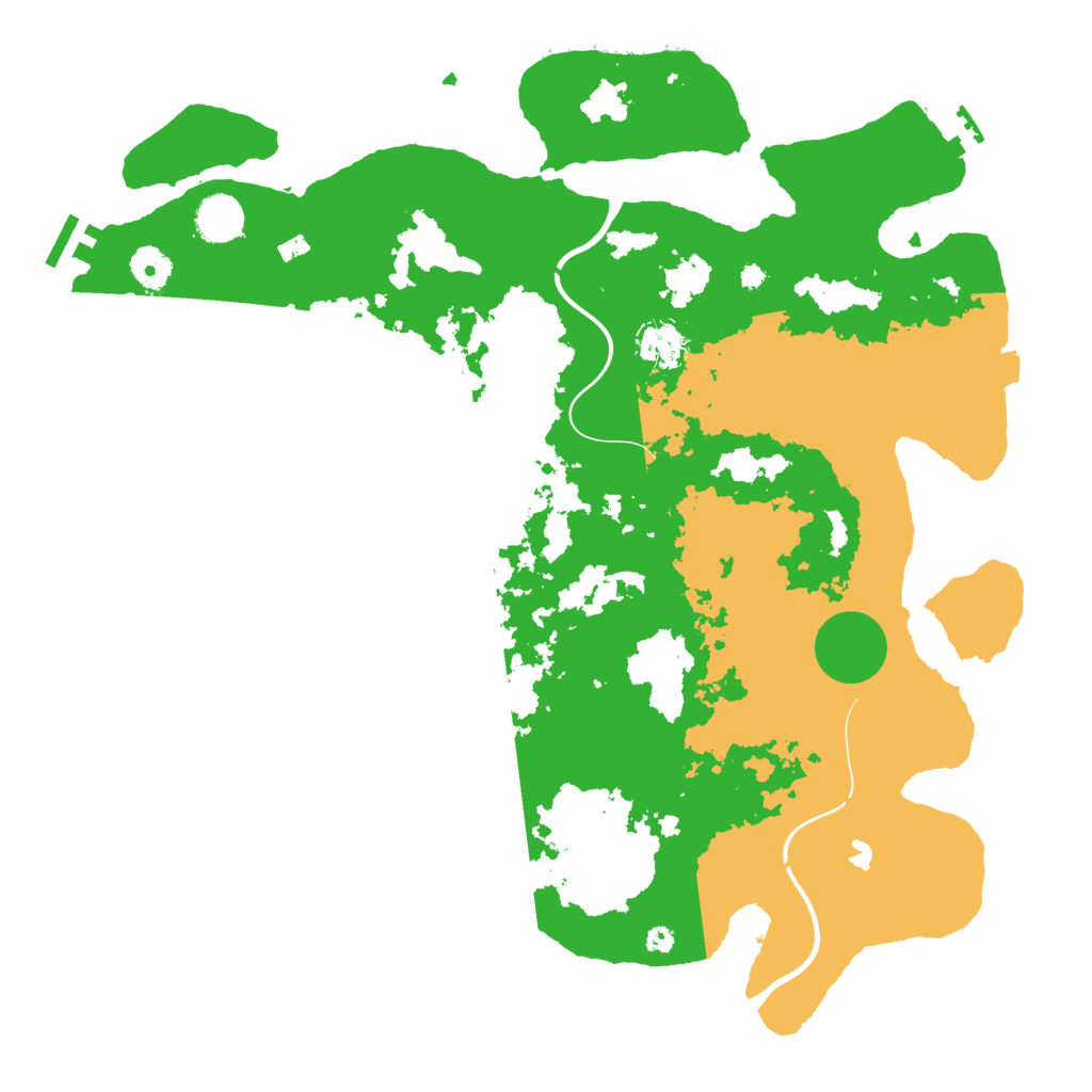 Biome Rust Map: Procedural Map, Size: 4000, Seed: 794251604