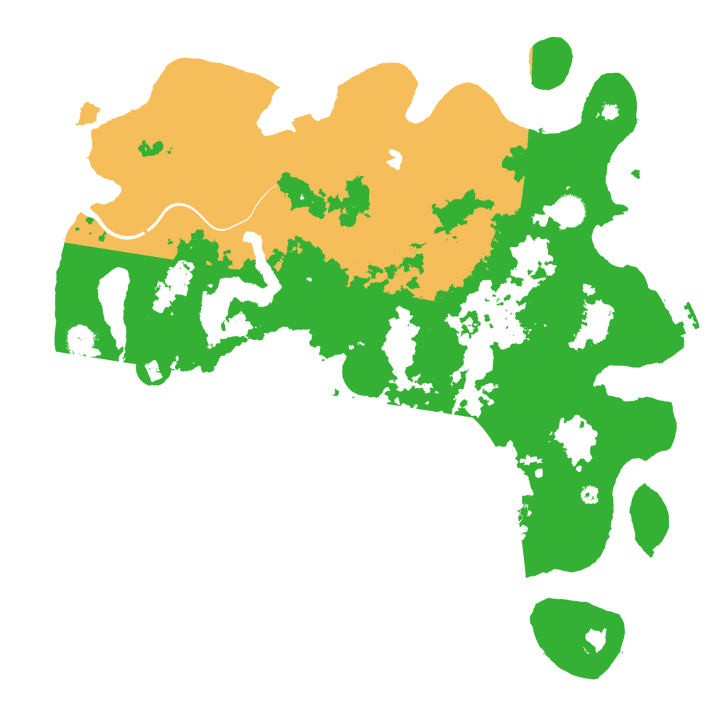 Biome Rust Map: Procedural Map, Size: 4000, Seed: 1114476873