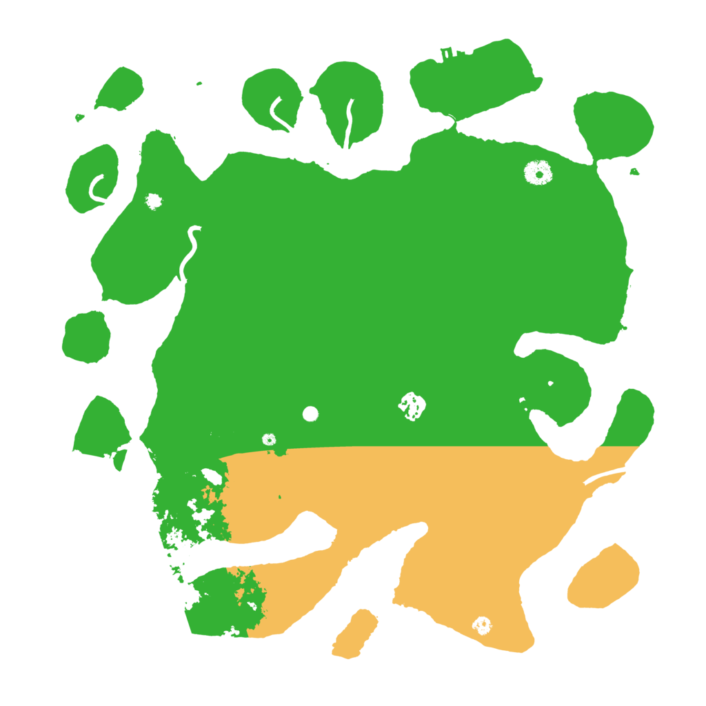 Biome Rust Map: Procedural Map, Size: 4000, Seed: 325235