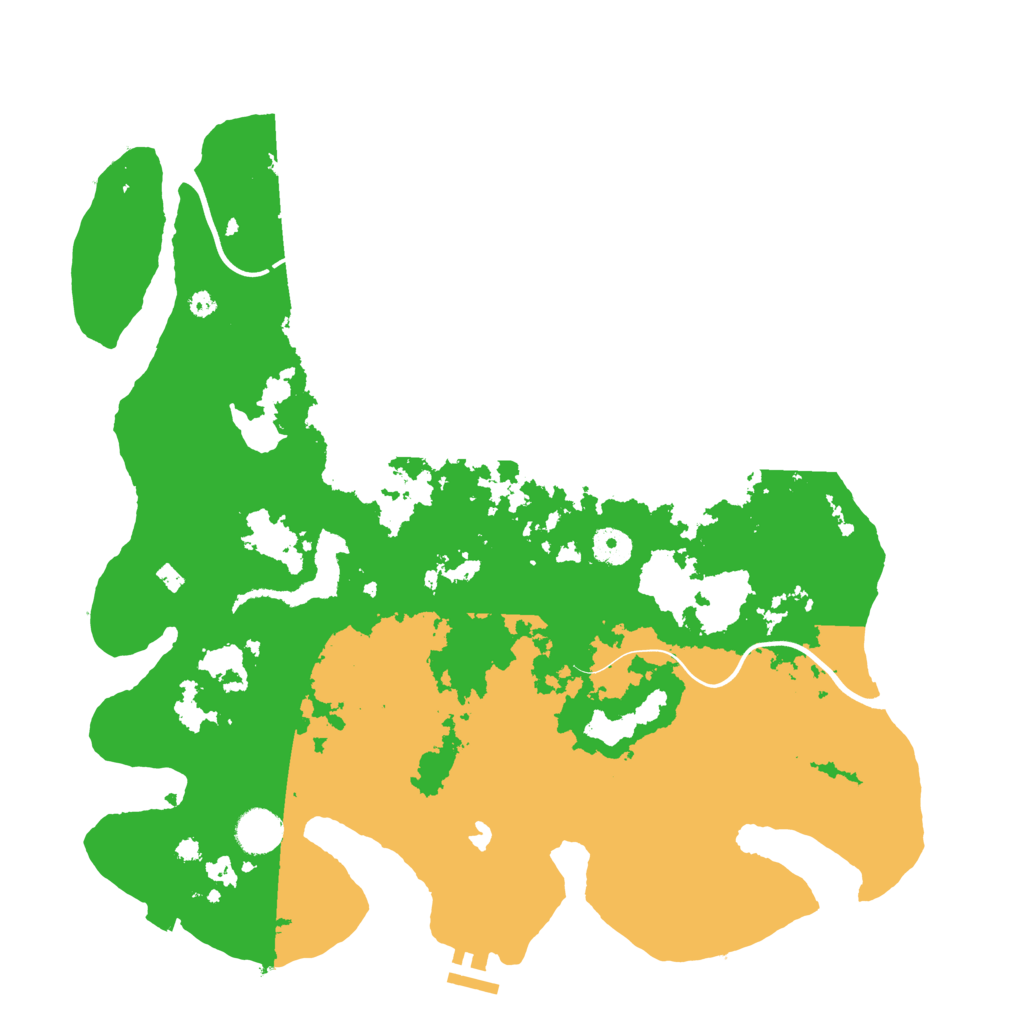 Biome Rust Map: Procedural Map, Size: 4000, Seed: 316347123