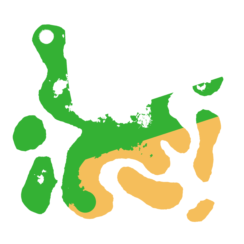 Biome Rust Map: Barren, Size: 3000, Seed: 331813