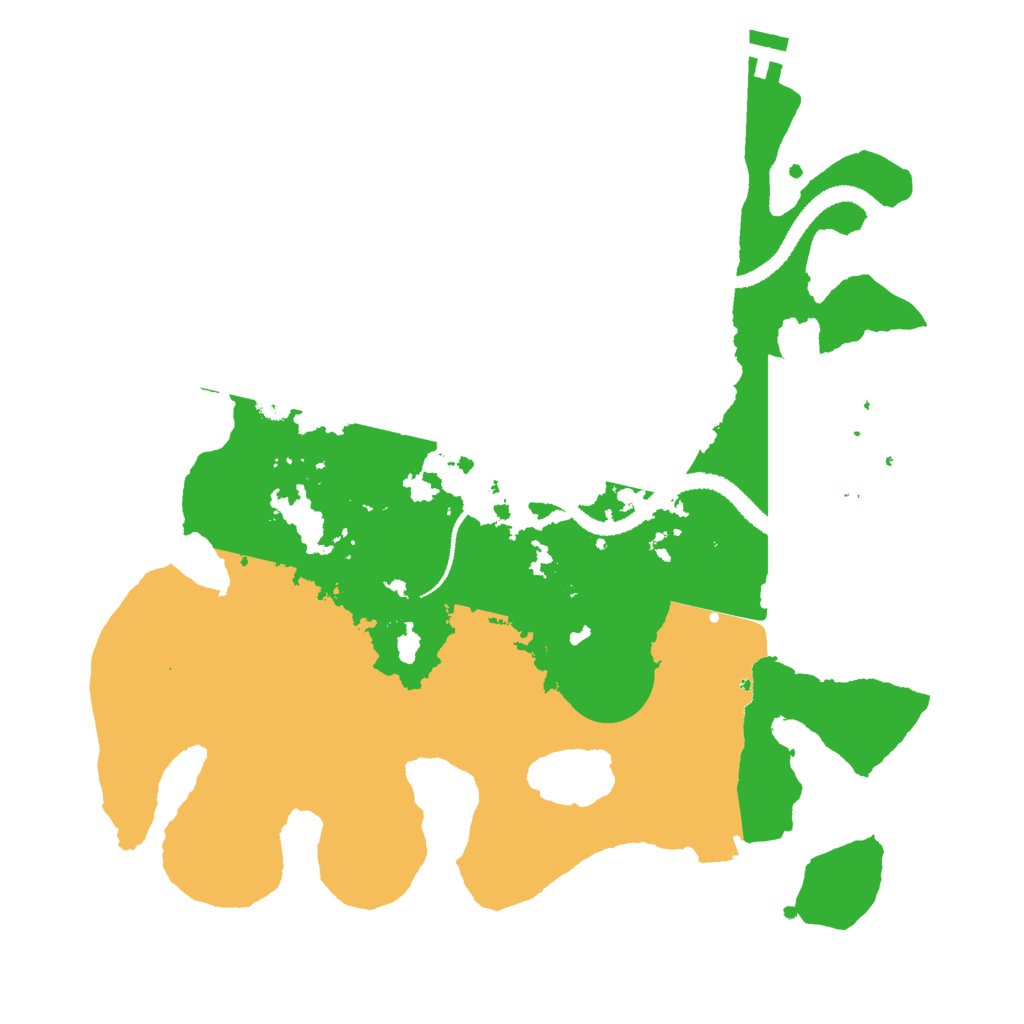 Biome Rust Map: Procedural Map, Size: 3000, Seed: 934852