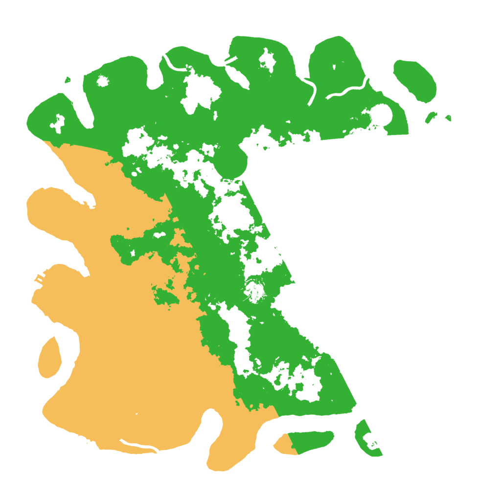 Biome Rust Map: Procedural Map, Size: 4000, Seed: 3573