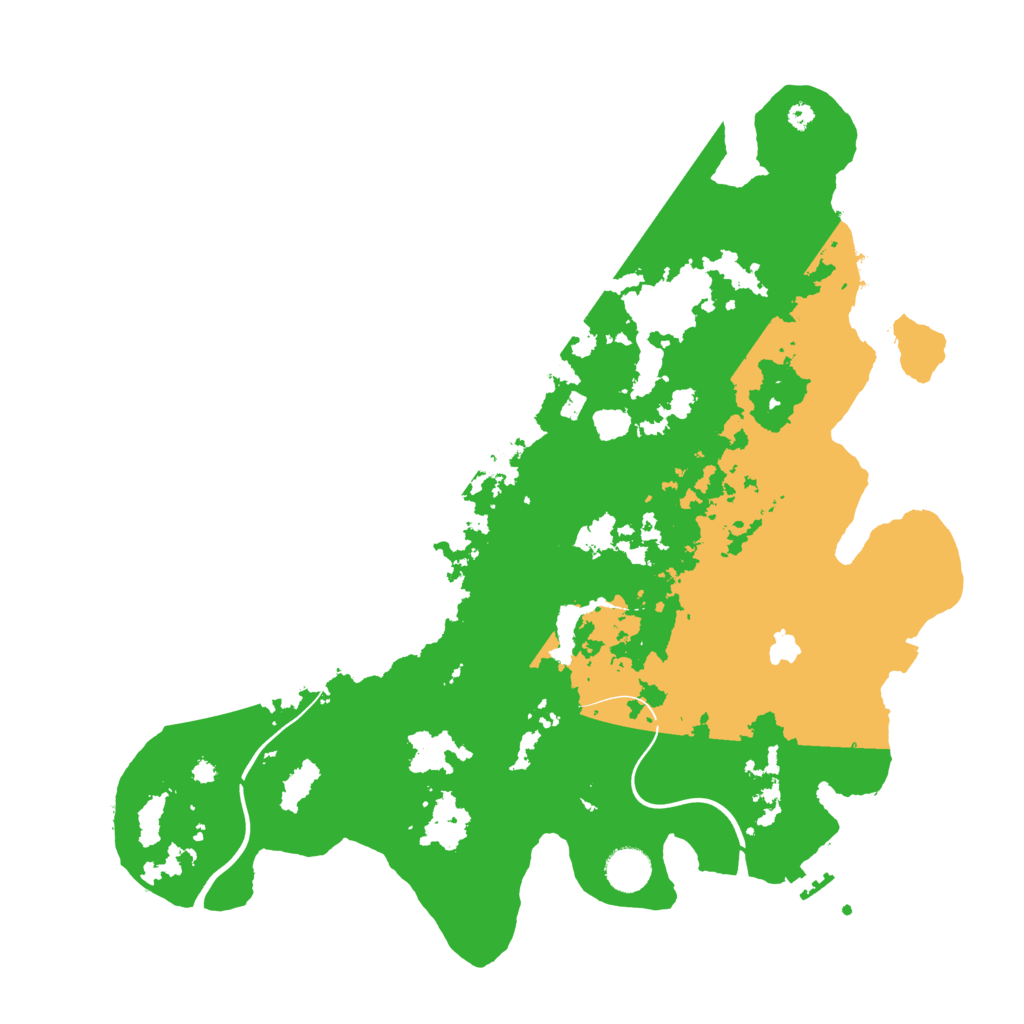 Biome Rust Map: Procedural Map, Size: 4000, Seed: 12112021