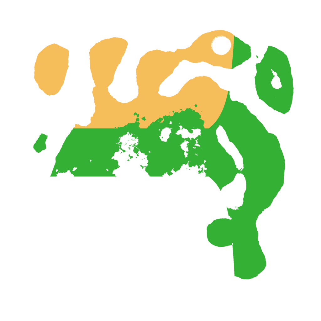 Biome Rust Map: Barren, Size: 3000, Seed: 643873