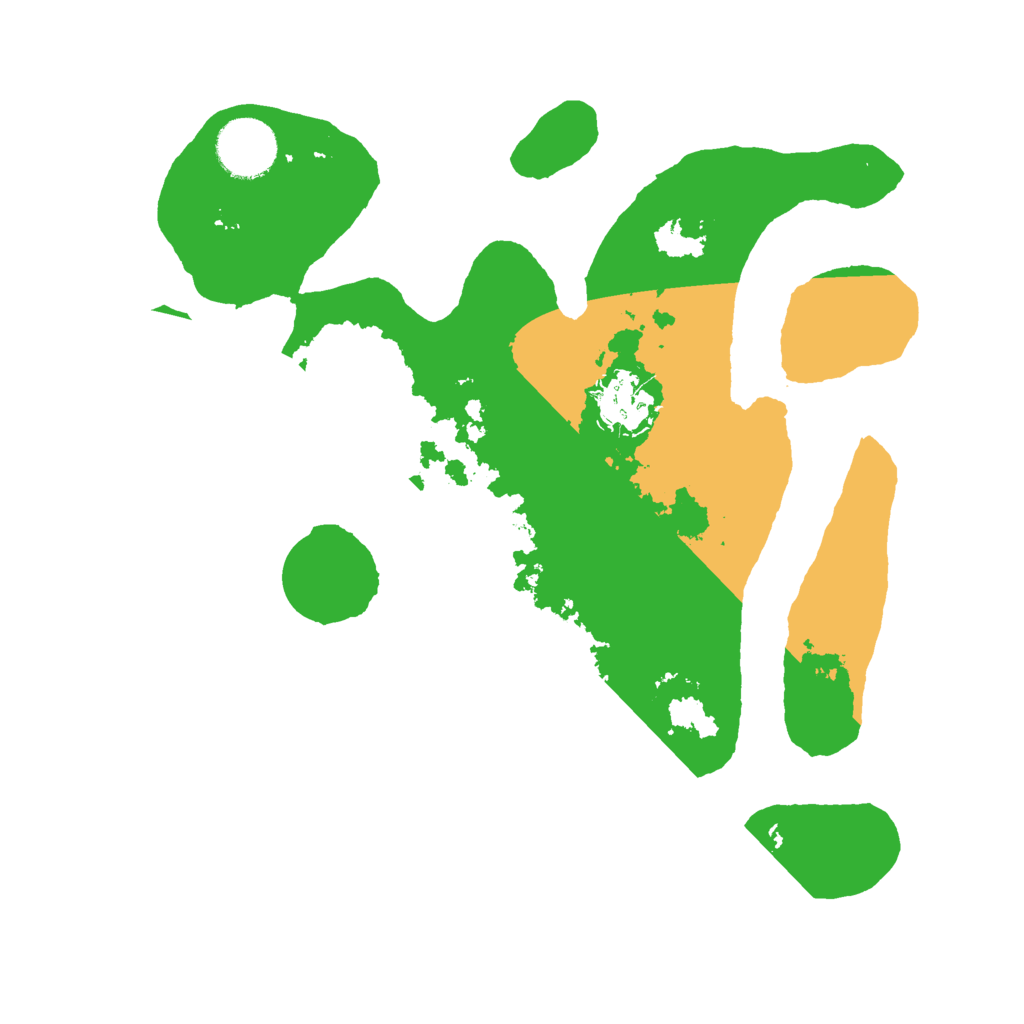 Biome Rust Map: Barren, Size: 3000, Seed: 181936