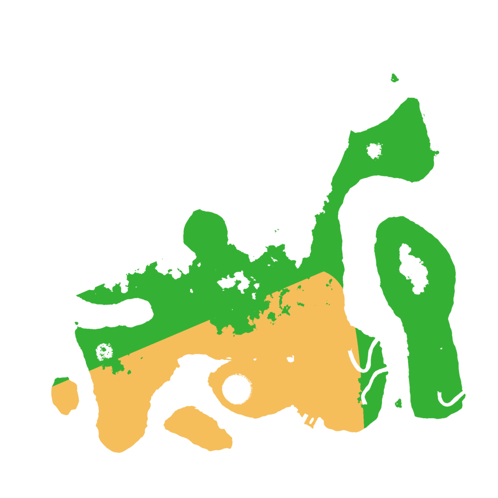 Biome Rust Map: Procedural Map, Size: 3000, Seed: 624022