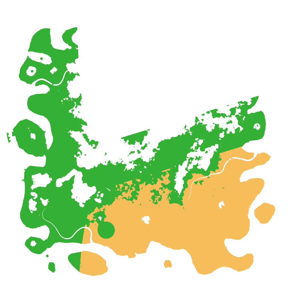 Biome Rust Map: Procedural Map, Size: 4500, Seed: 1420069
