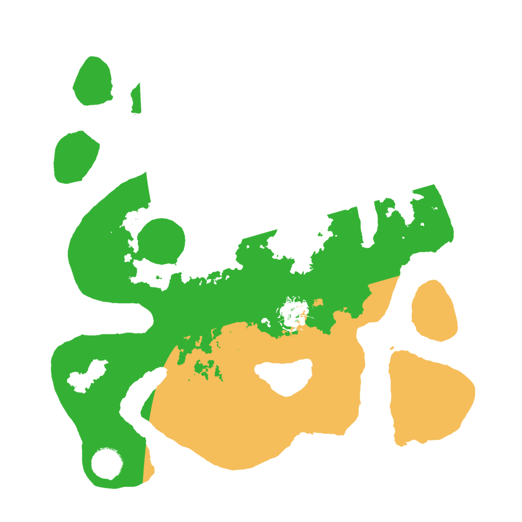 Biome Rust Map: Barren, Size: 3000, Seed: 656209