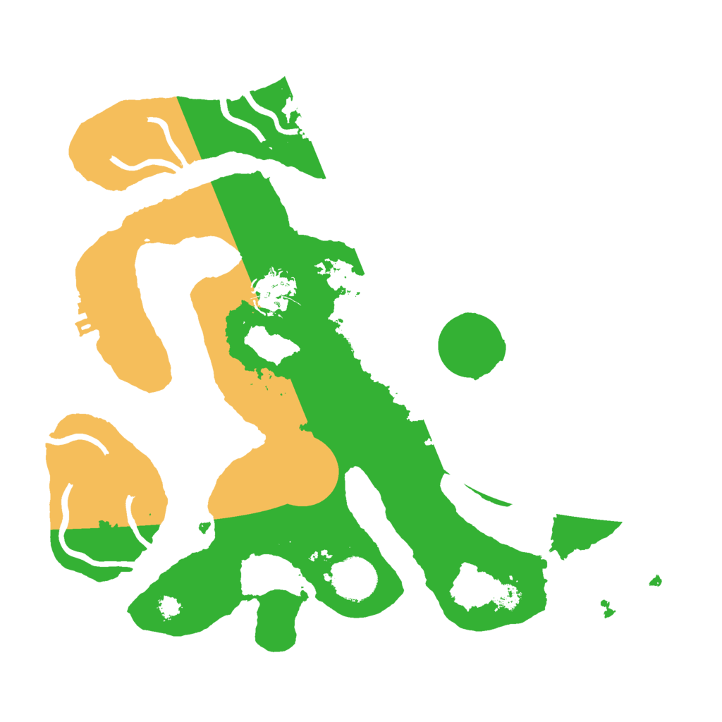 Biome Rust Map: Procedural Map, Size: 3000, Seed: 994296