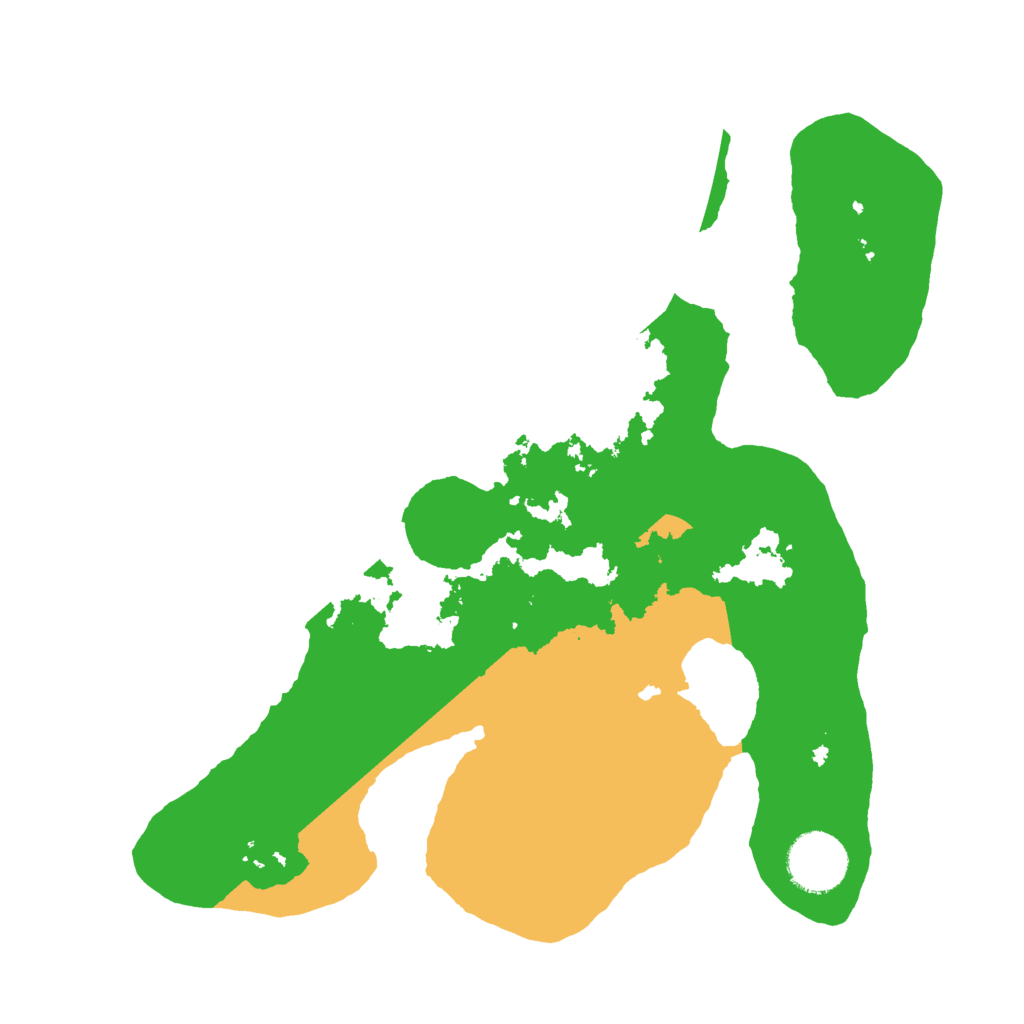 Biome Rust Map: Barren, Size: 3000, Seed: 1552063383