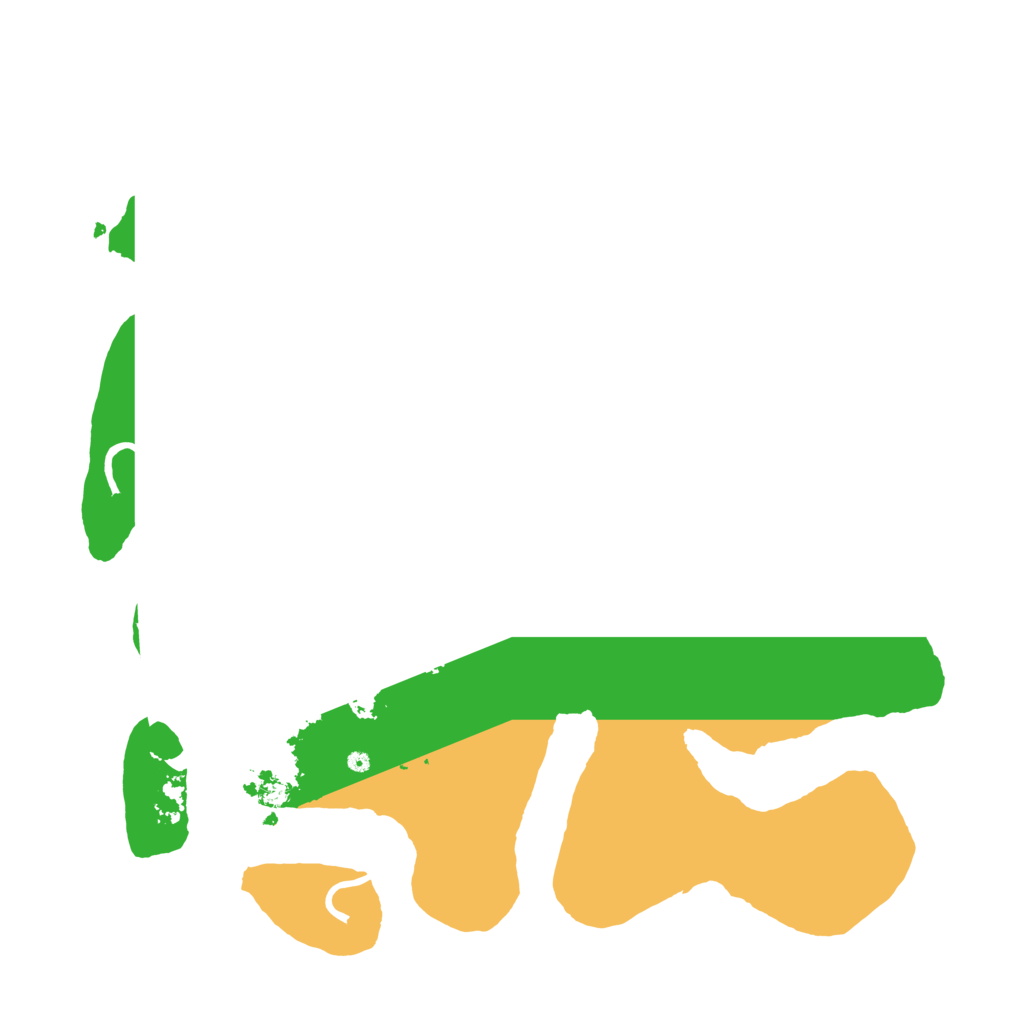 Biome Rust Map: Procedural Map, Size: 3500, Seed: 4523