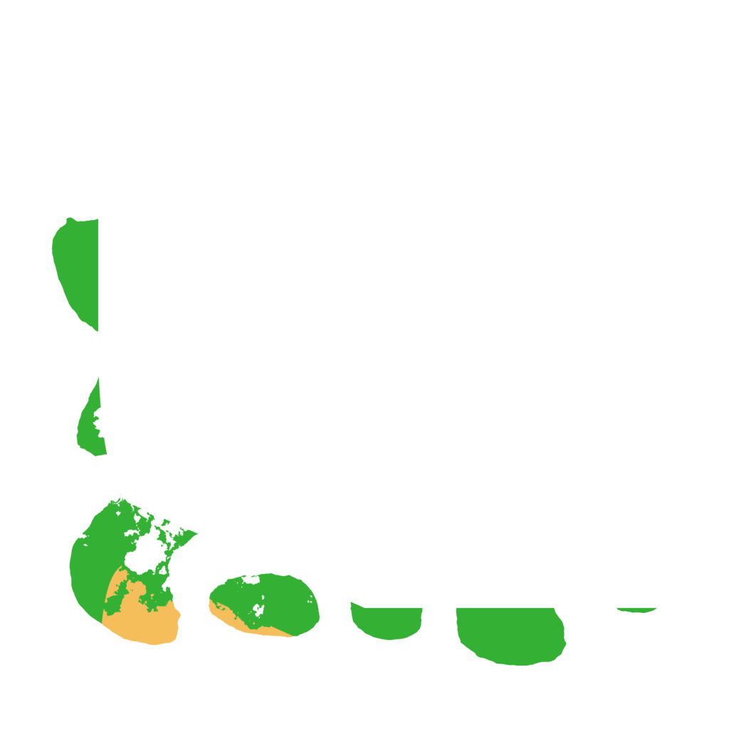 Biome Rust Map: Barren, Size: 3500, Seed: 84146