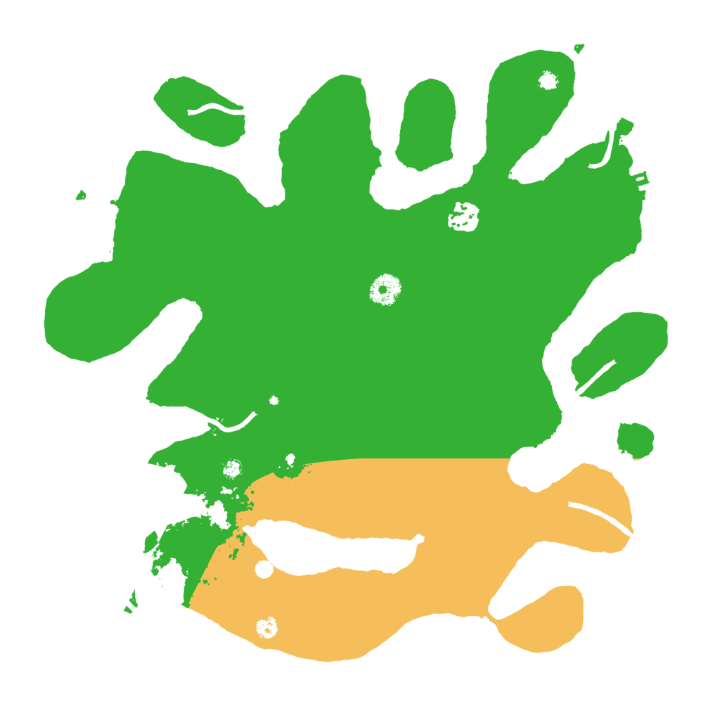 Biome Rust Map: Procedural Map, Size: 3500, Seed: 290768192