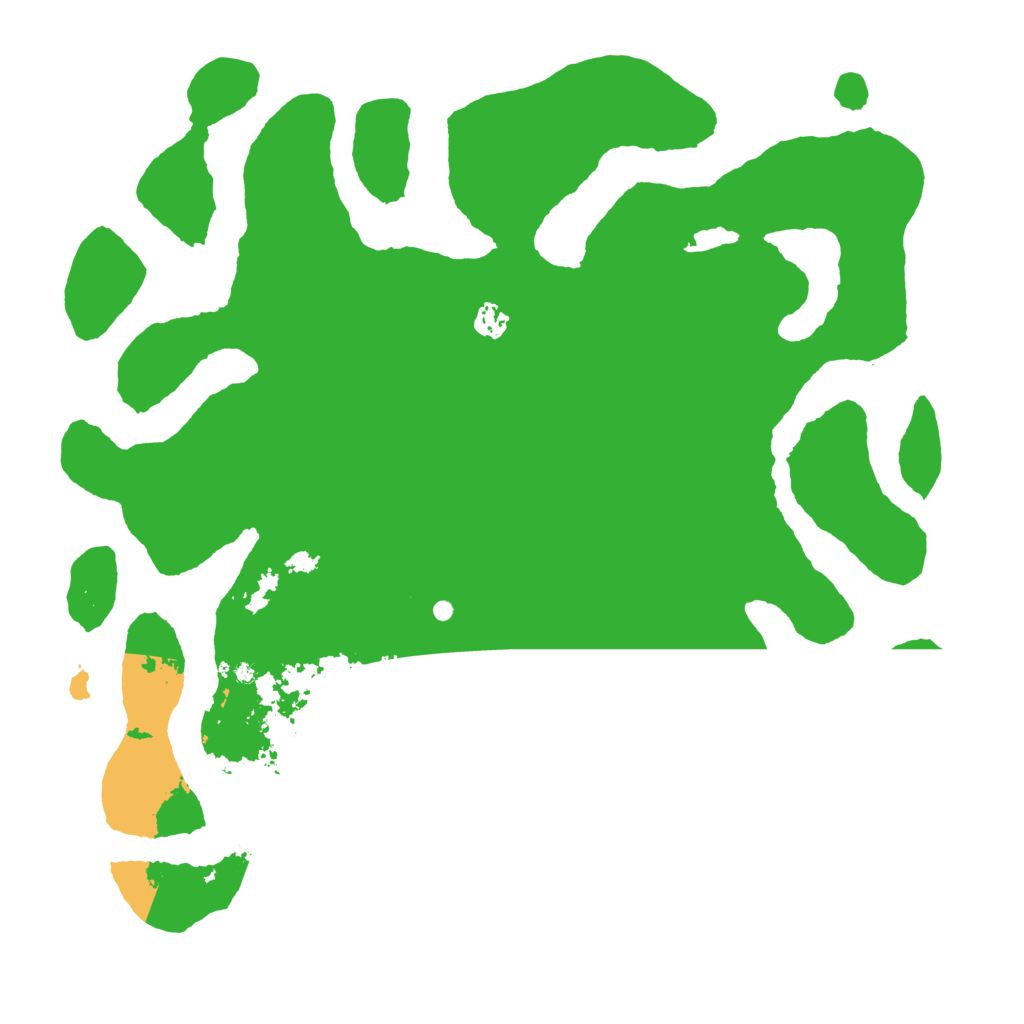 Biome Rust Map: Barren, Size: 4500, Seed: 61211