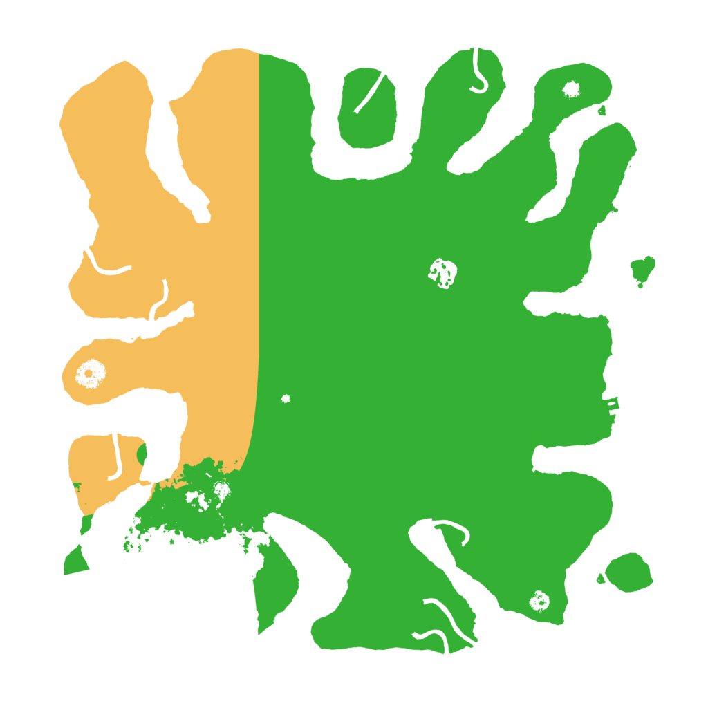 Biome Rust Map: Procedural Map, Size: 3700, Seed: 1222555861