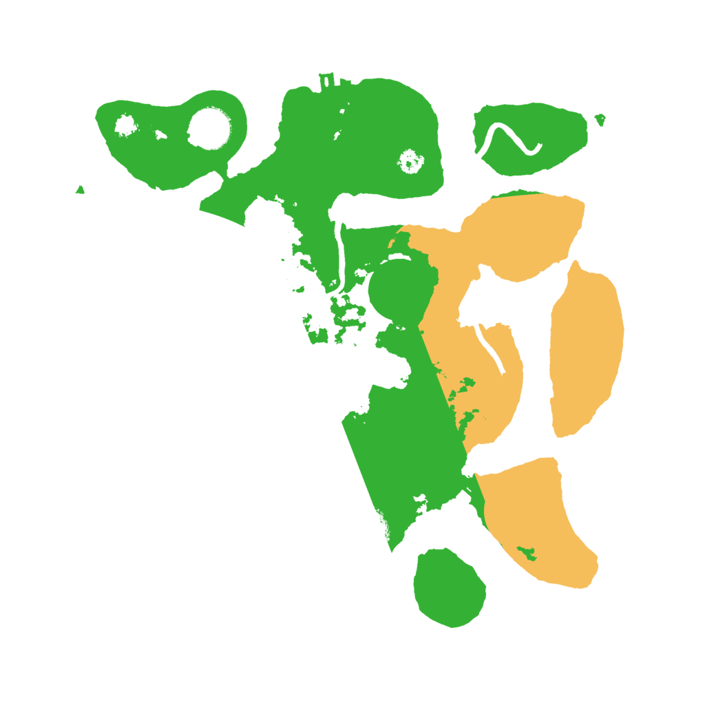 Biome Rust Map: Procedural Map, Size: 3000, Seed: 983346