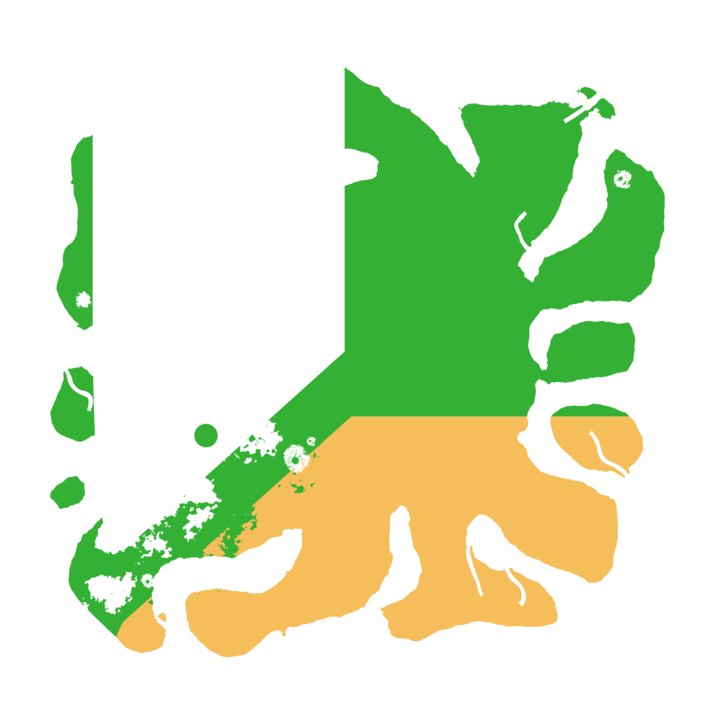 Biome Rust Map: Procedural Map, Size: 4000, Seed: 696889485